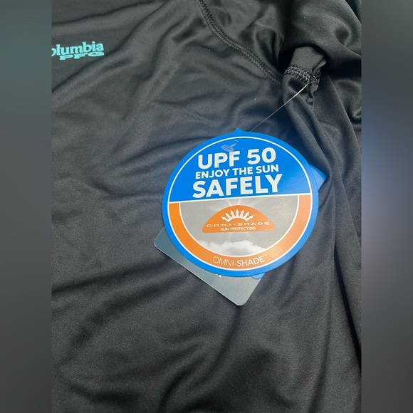 NEW Men’s Columbia Terminal Tackle Long Sleeve Black Shirt- XL Tall - Picture 8 of 9